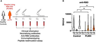 Impact of SARS-CoV-2 vaccination on systemic immune responses in people living with HIV